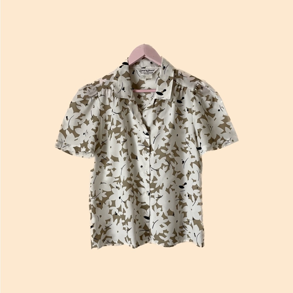 Vintage Ship N Shore Button Down Shirt